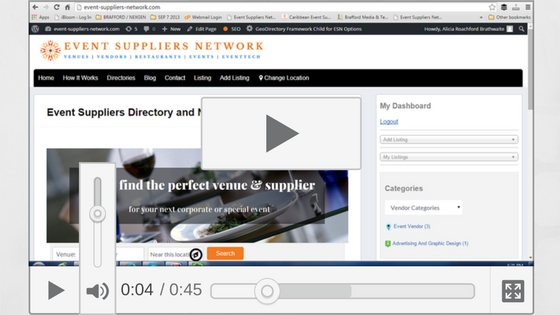 VIDEO: Event Suppliers Network Makes Event Planning Easy