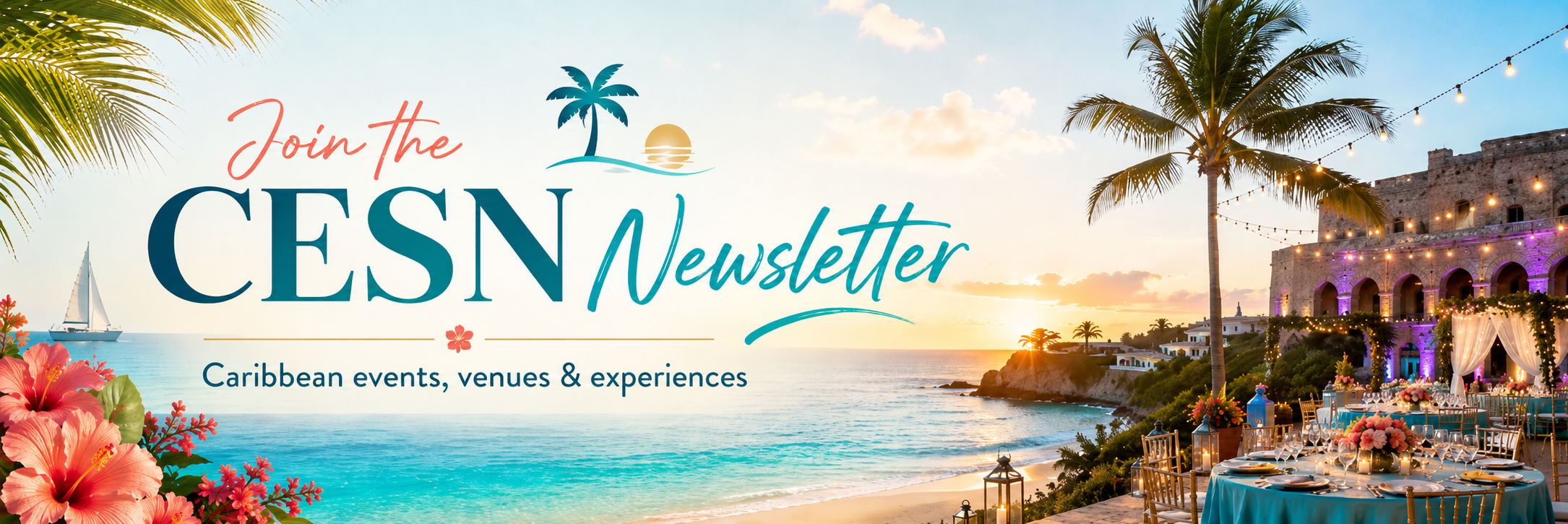 Join the CESN Newsletter - Caribbean events, venues and experiences